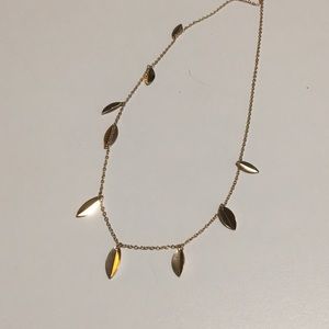 Gold Leaf Neckalce